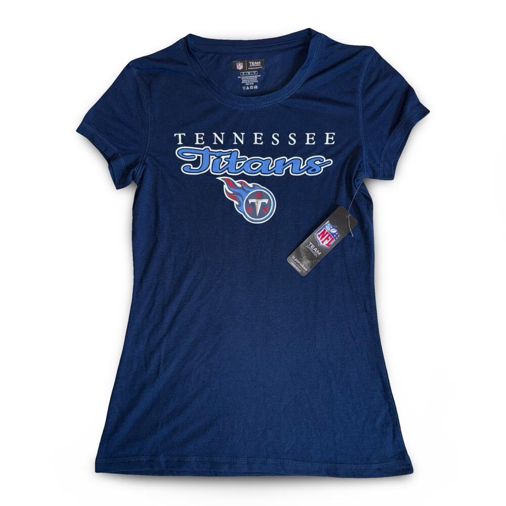 NWT NFL Team Apparel Tennessee Titans Women’s Sleep Tee Shirt Size Small